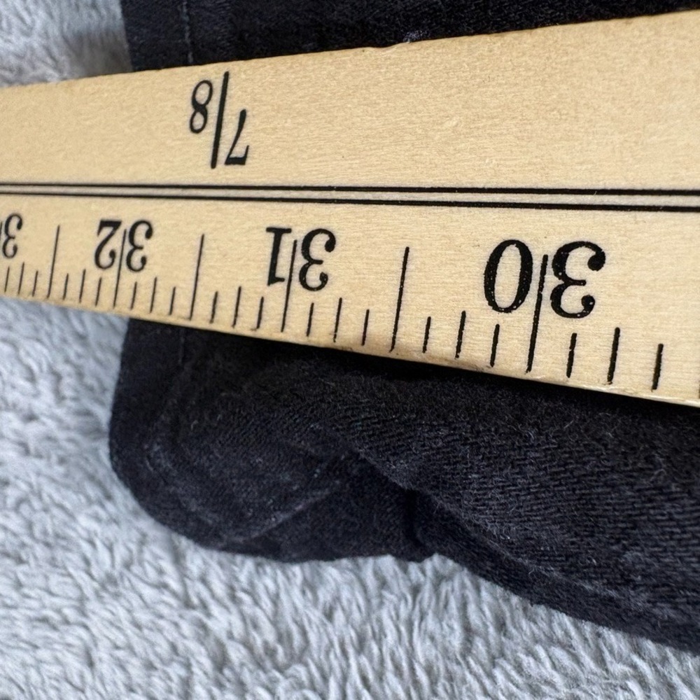 American Eagle Jeans Mens 30X34 Black Athletic Skinny Mid Rise Stretch Denim - Picture 7 of 15